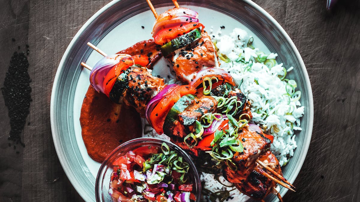 Assiette gastronomique végétale