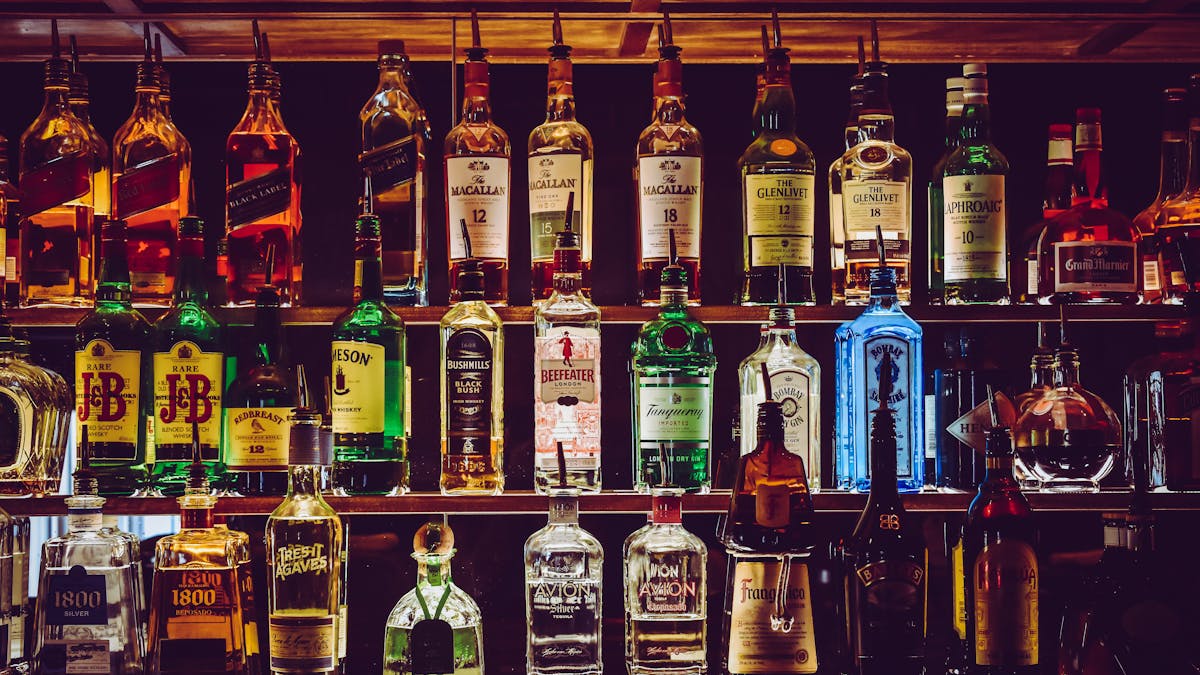 Verre de Cognac ou Armagnac amberé