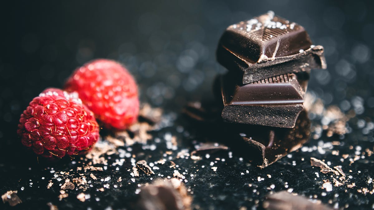 Tablettes de chocolat noir français